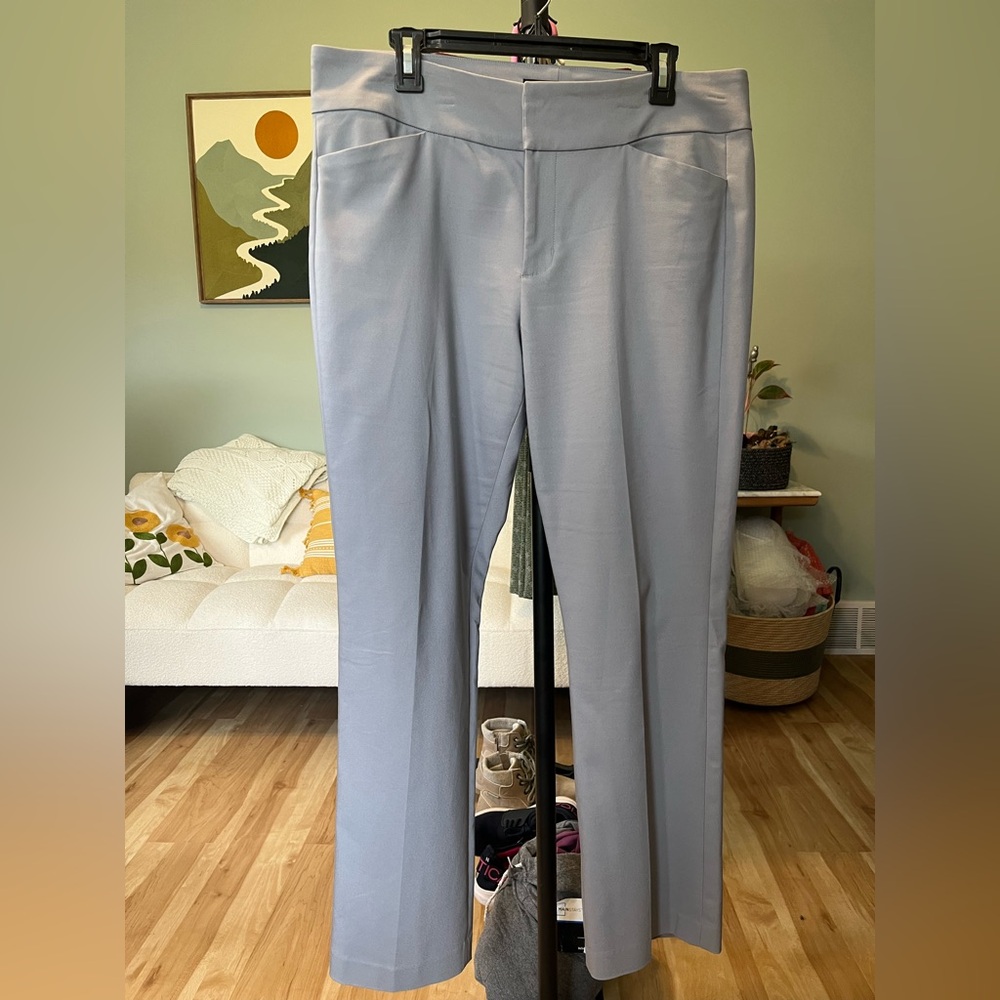 Liverpool Light Gray Women's Dress Pants